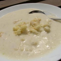 Cream of Cauliflower and Stilton Soup