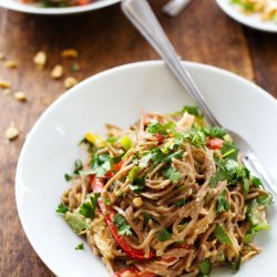 Peanut Chicken Soba Salad