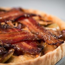 Apple Bacon Pancake Pie