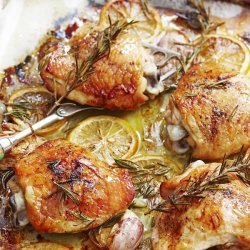 Roasted Garlic Chicken with Rosemary