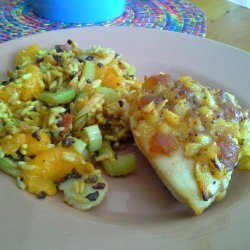 Mango Pineapple Chicken With Mandarin Rice Salad