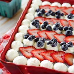 RED, WHITE and BLUE Frozen Dessert