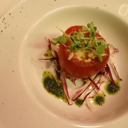 Crab and Avocado Stuffed Tomatoes