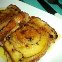 Stuffed French Toast Strata With Orange Syrup