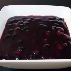 Blueberry Sauce