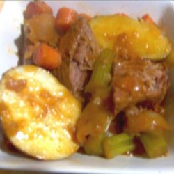 Bloody  Mary Pot Roast Dinner