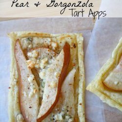 Pear Gorgonzola Tart