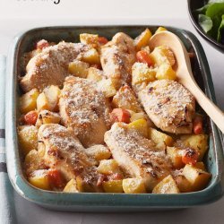 Chicken, Potato and Vegetable Bake