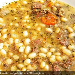 German Bean Soup (Bohnensuppe)