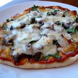 Meatless Pita Pizza
