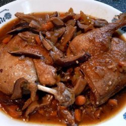 Asian Braised Duck Legs