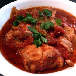 Saucy Italian Style Chicken Thighs - Crock Pot