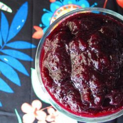 Blueberry Applesauce (Vegan Friendly)