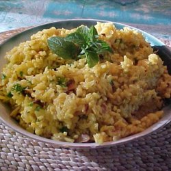 Golden Pineapple Rice