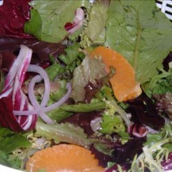 Emeril's Spinach, Orange and Candied Almond Salad