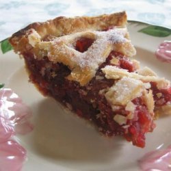 Raspberry Rhubarb Pie