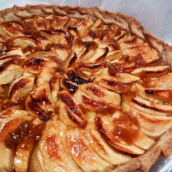 Apple Tart With Orange-Marsala Glaze