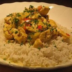 Caribbean Chicken in Coconut Milk