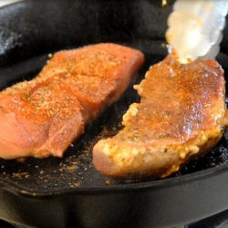 Root Beer Glazed Pork Chops