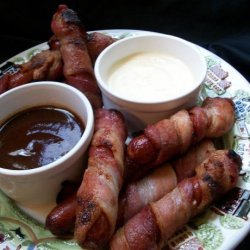 Smoky BBQ Bacon-Wrapped Dogs