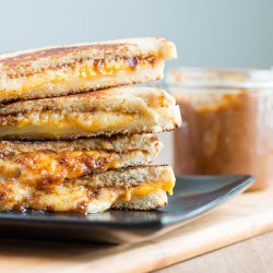 Jam and Cheese Sandwich