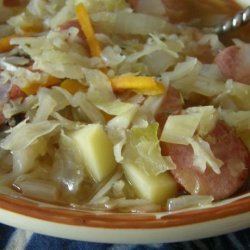 Polish Sausage and Cabbage Soup