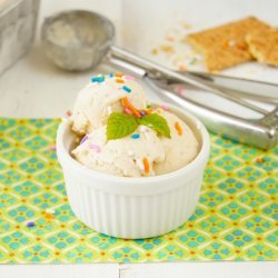 Peach Cheesecake Ice Cream