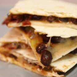 Quick Bean Quesadillas