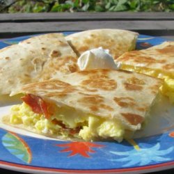 Bacon and Egg Quesadillas