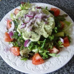 Purple Sprouting Broccoli and Asparagus Salad