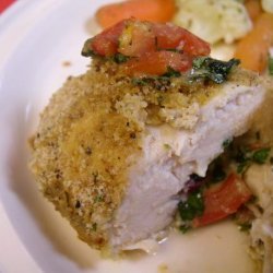 Bruschetta-Stuffed Chicken Breasts