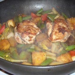 Chicken Breast with Pineapple
