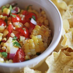 Grilled Corn Salsa