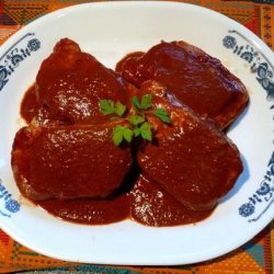 Pork Chops With Mole Sauce (Ww)