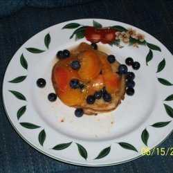Fresh Peach and Blueberry Compote