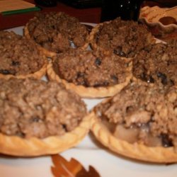 Mini Nutty Streusel Cherry Pies