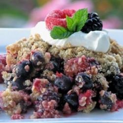 Triple Berry Crisp