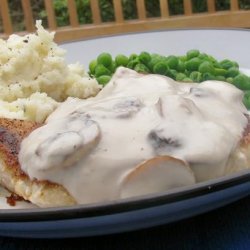 Mushroom Garlic Pork Chops