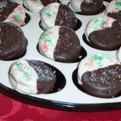 Chocolate Peanut Butter Sandwich Cookies