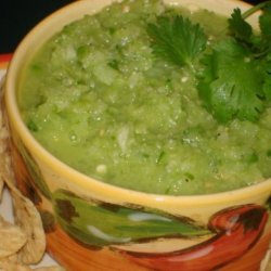 Vegetarian Green Tomato Salsa