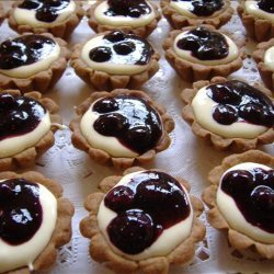 Blueberry Tarts With Meyer Lemon Cream