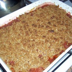 Apple Rhubarb Crisp