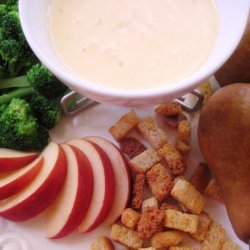 Festive Gruyere Fondue