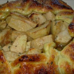 Apple and Rosemary Tart