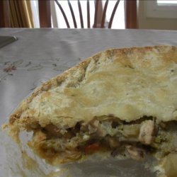 Tea Biscuit Wrapped Chicken Pie