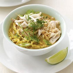Chicken Satay Noodle Soup