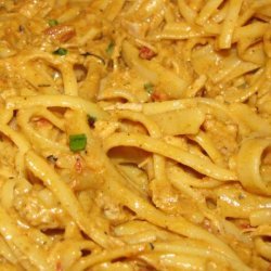 Light(Er) Cajun Chicken Alfredo