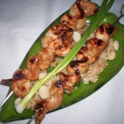 Priscilla's Grilled Chicken Skewers