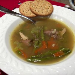 Turkey Leftovers - Barley Soup