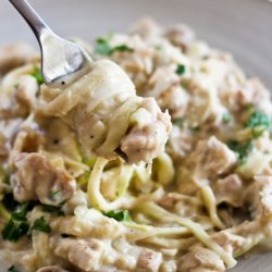 Creamy Chicken Fettuccine